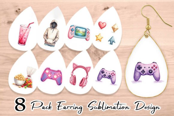 Cozy Gamer Girl Teardrop Earrings: Getting the Most from Your Sublimation Designs