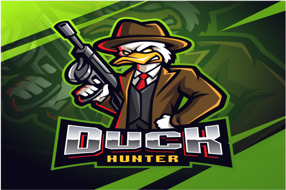 Duck Hunter Esport Mascot Logo Design: A Practical Evaluation for Branding and Content Creation
