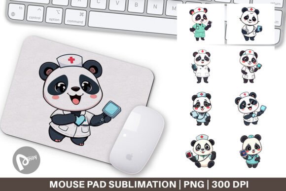Finding Comfort and Character with the Mouse Pad Nurse Panda