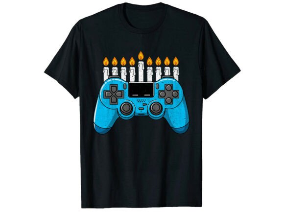 Funny Hanukkah Gamer T-Shirt: Design Ideas & Uses