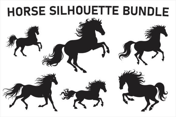 Grazing Horse and Knight Bundle: A Complete Resource for Medieval-Themed Design Projects