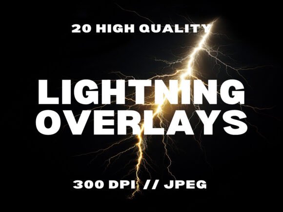 Mastering Lightning Overlays: How to Electrify Your Digital Art and Photography