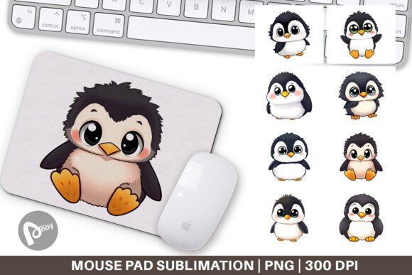 Mouse Pad Baby Penguin: A Creative Desk Companion for Work and Play