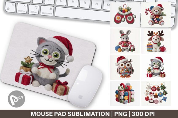 Mouse Pad Crochet Christmas: Add Festive Charm to Your Desk While Staying Productive