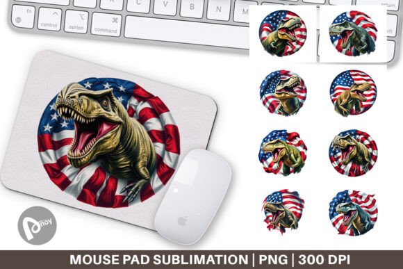 Mouse Pad Dinosaur 4th of July: A Strategic Addition to Your Desktop Workflow