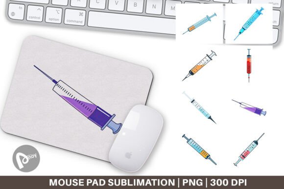 Mouse Pad Medical Syringe: A Creative Desk Accessory for Comfort and Productivity
