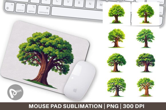Mouse Pad Mighty Oak: Style and Comfort for Your Desk
