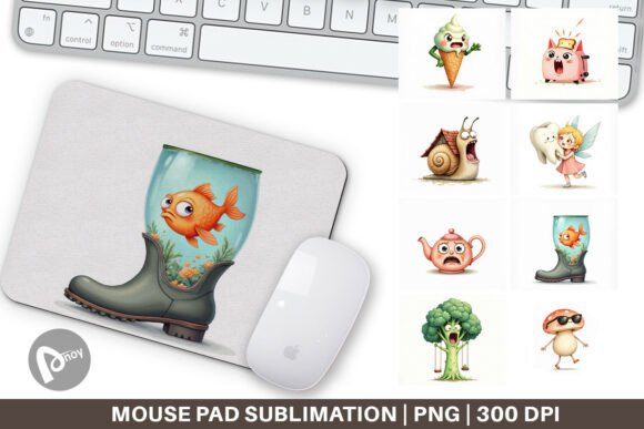 Mouse Pad Sarcastic Surreal Cuties: A Thoughtful Addition to Your Workspace