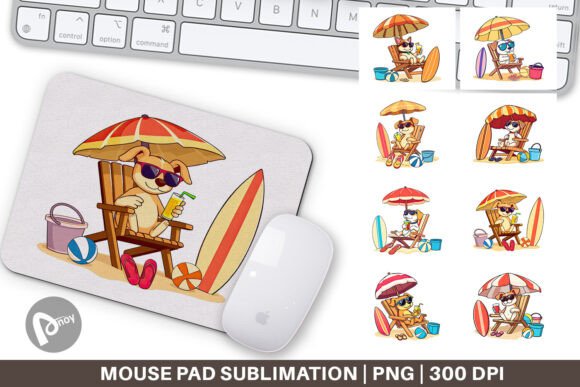 Mouse Pad Summer Dog: Bringing Warmth and Personality to Your Work or Gaming Space