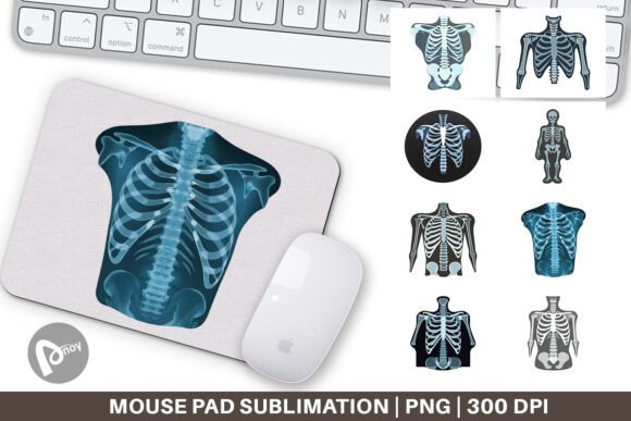 Mouse Pad X-Ray Scan: Where Medical Aesthetics Meet Desk Productivity