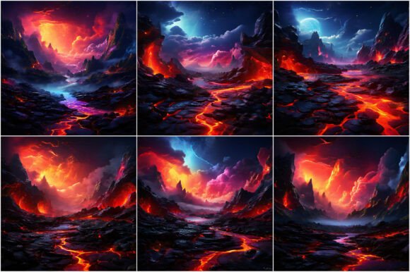 Rainbow Lava Fantasy Backgrounds: A Practical Guide for Creatives and Digital Designers