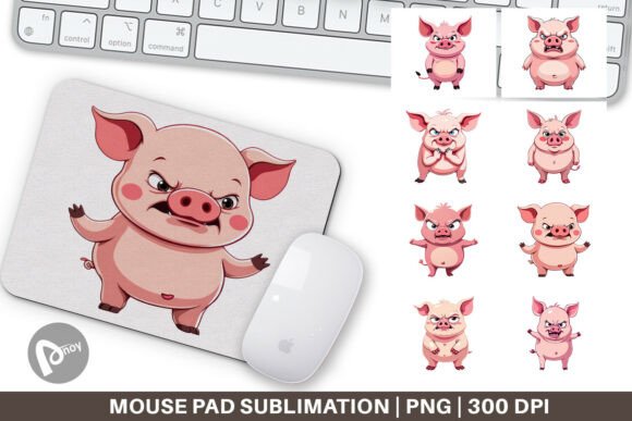 Redefining Desk Aesthetics: How the Grumpy Pig Mouse Pad Elevates Your Workspace