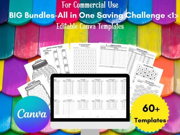 Rethinking Personal Finance: Why Saving Challenge Canva Templates Are Your New Best Friend