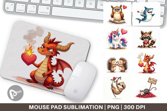 Sarcastic Valentine Mouse Pad: A Practical Desk Accessory for Work and Gaming