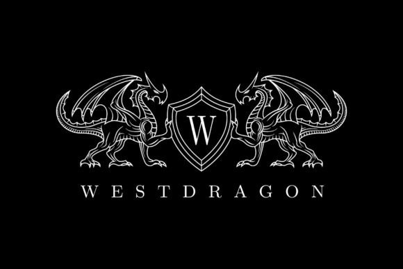 The Twin Dragon Shield Logo: Forging Authority and Distinction in Premium Branding