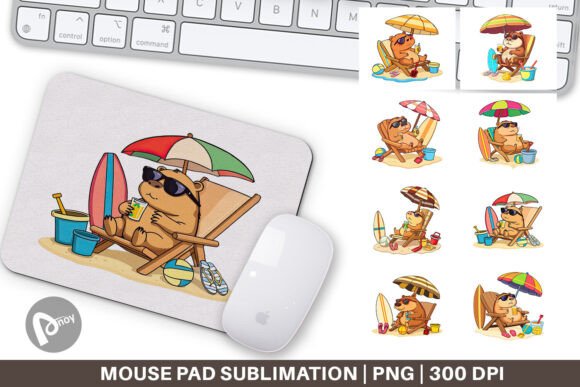 Why Your Desk Setup Needs the Mouse Pad Summer Capybara